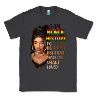 Smoke I am black history black girl Classic Tee - FaDigitalArtStudio