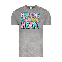 Cloud Rock Nursing is a work of heart Vintage Tee - CowhideDigitalArt