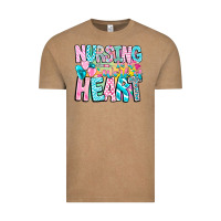 Vintage Coffee Nursing is a work of heart Vintage Tee - CowhideDigitalArt