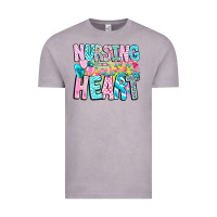 Vintage Zinc Nursing is a work of heart Vintage Tee - CowhideDigitalArt