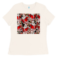 Bone Merry Christmas Ladies Tee - CowhideDigitalArt