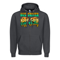 Smoke Bus Driver Off Duty Zipper Hoodie - Jasminsmagicworld