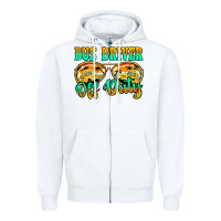 White Bus Driver Off Duty Zipper Hoodie - Jasminsmagicworld