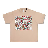 Burro hot cocoa christmas cheer pattern Urban Heavy Tee - CowhideDigitalArt