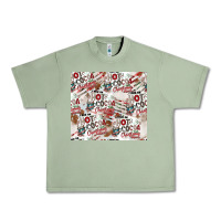 Oil Green hot cocoa christmas cheer pattern Urban Heavy Tee - CowhideDigitalArt