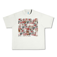 Pistachio hot cocoa christmas cheer pattern Urban Heavy Tee - CowhideDigitalArt