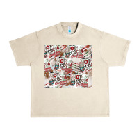 Sandshell hot cocoa christmas cheer pattern Urban Heavy Tee - CowhideDigitalArt