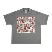 Tornado hot cocoa christmas cheer pattern Urban Heavy Tee - CowhideDigitalArt