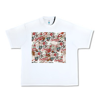 White hot cocoa christmas cheer pattern Urban Heavy Tee - CowhideDigitalArt