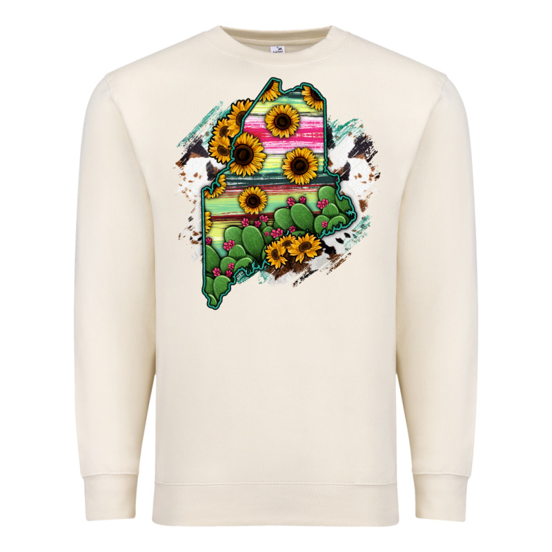 Maine Premium Sweatshirt by RanaPortraitStore | Teevron