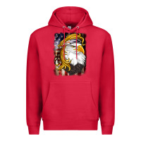 Cardinal american mullet   eagle Premium Hoodie - BarkalooDesign