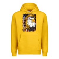 Lemon american mullet   eagle Premium Hoodie - BarkalooDesign