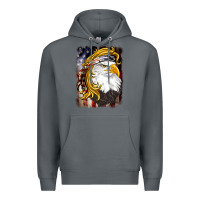 Rock american mullet   eagle Premium Hoodie - BarkalooDesign