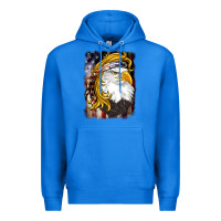 True Royal american mullet   eagle Premium Hoodie - BarkalooDesign