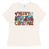 Bone merry christmas Ladies Tee - CowhideDigitalArt