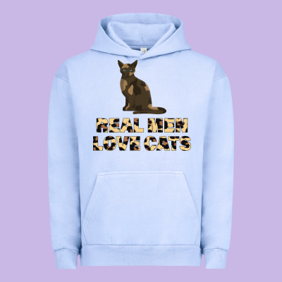 Real Men Love Cats Urban Hoodie Designed By Bettercallsaul