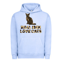 Pigment Grape Ice Real Men Love Cats Urban Hoodie - Bettercallsaul