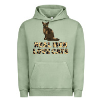 Pigment Oil Green Real Men Love Cats Urban Hoodie - Bettercallsaul