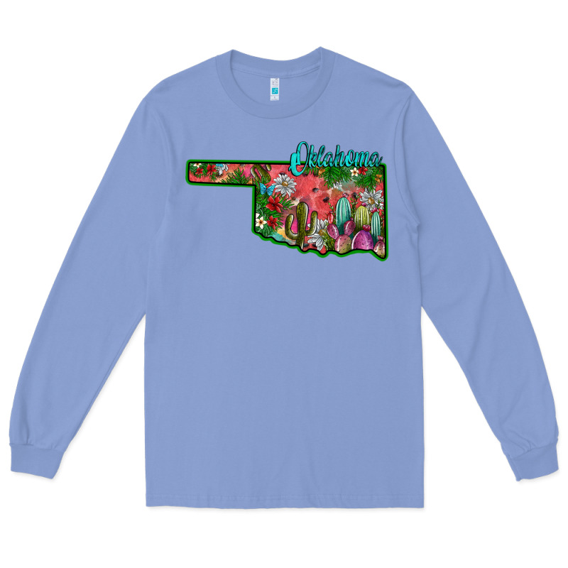 Oklahoma Long Sleeve Tee by SublimationCraftShop | Teevron