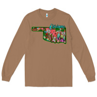 Toasted Coconut oklahoma Long Sleeve Tee - SublimationCraftShop