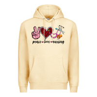 Pina Colada peace love nursing Premium Hoodie - Jasminsmagicworld