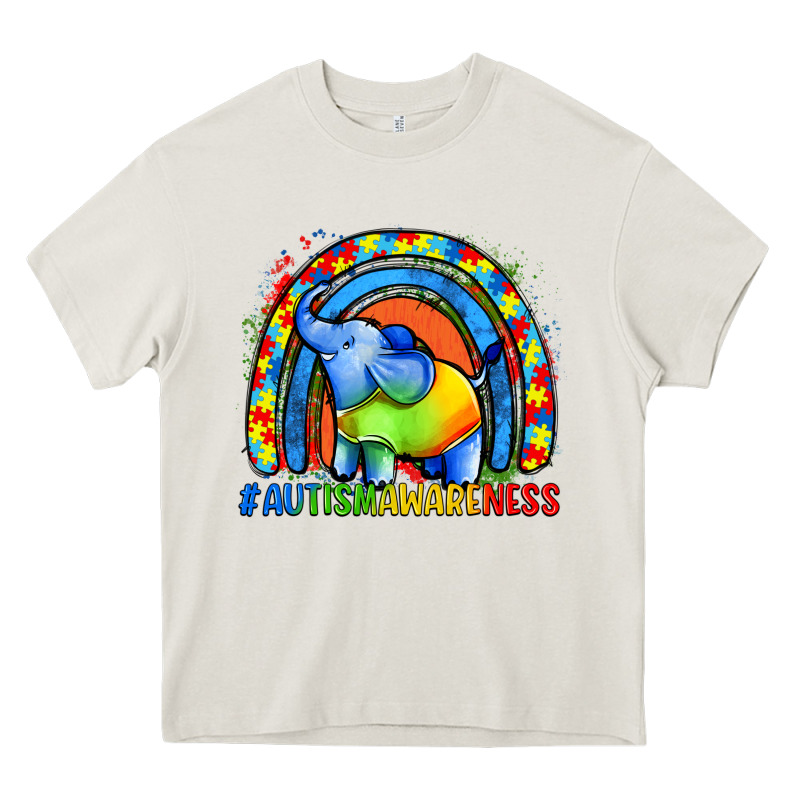Autism Awareness Autism Elephant Heavy Core Tee by FaDigitalArtStudio | Teevron