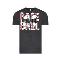 Vintage Black baseball mama Vintage Tee - CowhideDigitalArt