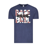 Vintage Denim baseball mama Vintage Tee - CowhideDigitalArt