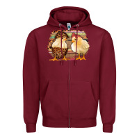 Burgundy Western Leopard and Serape Chicks Zipper Hoodie - Jasminsmagicworld