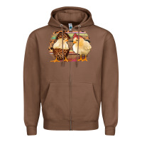 Chestnut Western Leopard and Serape Chicks Zipper Hoodie - Jasminsmagicworld
