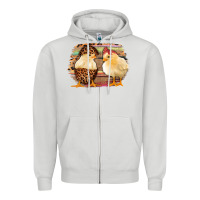 Dove Grey Western Leopard and Serape Chicks Zipper Hoodie - Jasminsmagicworld