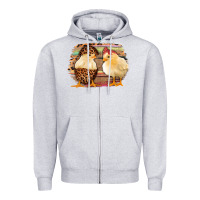Heather Grey Western Leopard and Serape Chicks Zipper Hoodie - Jasminsmagicworld