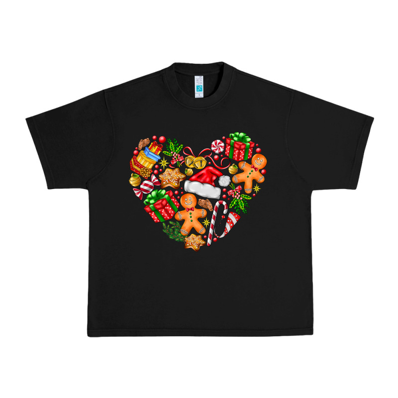 Love Christmas  Heart Urban Heavy Tee by CowhideDigitalArt | Teevron