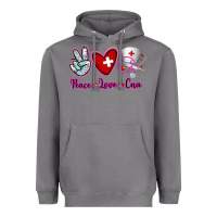 Storm Peace Love Cna Heavyweight Hoodie - RanaPortraitStore