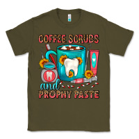 Army Green Coffee Scrubs And Prophy Paste Dentist Coffee Classic Tee - FaDigitalArtStudio