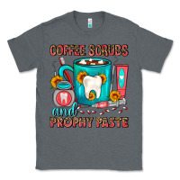 Charcoal Heather Coffee Scrubs And Prophy Paste Dentist Coffee Classic Tee - FaDigitalArtStudio