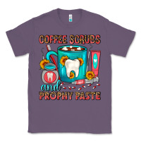 Lavender Coffee Scrubs And Prophy Paste Dentist Coffee Classic Tee - FaDigitalArtStudio