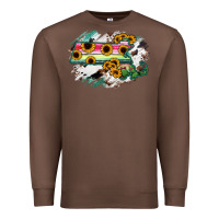 Chestnut Massachusetts State Map Premium Sweatshirt - RanaPortraitStore