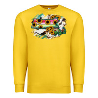 Lemon Massachusetts State Map Premium Sweatshirt - RanaPortraitStore