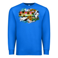 True Royal Massachusetts State Map Premium Sweatshirt - RanaPortraitStore