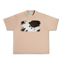 Burro Cowhide Black and White Brush Strokes Background Urban Heavy Tee - Jasminsmagicworld