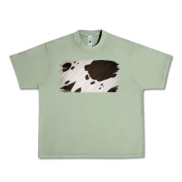 Oil Green Cowhide Black and White Brush Strokes Background Urban Heavy Tee - Jasminsmagicworld