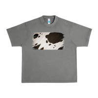 Tornado Cowhide Black and White Brush Strokes Background Urban Heavy Tee - Jasminsmagicworld
