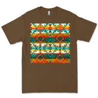 Cacao native american aztec seamless pattern 1 Premium Tee - BundleAndBundleShop