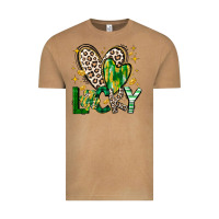 Vintage Camel Lucky Saint Patricks Day Vintage Tee - CowhideDigitalArt