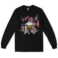 Black eagle star png Long Sleeve Tee - SublimationCraftShop