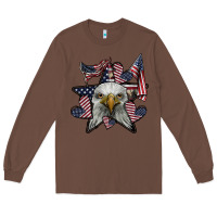 Chestnut eagle star png Long Sleeve Tee - SublimationCraftShop