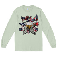 Matcha eagle star png Long Sleeve Tee - SublimationCraftShop