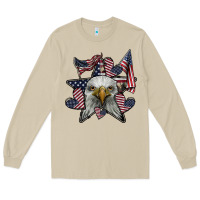 Mushroom eagle star png Long Sleeve Tee - SublimationCraftShop