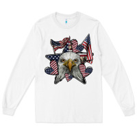 White eagle star png Long Sleeve Tee - SublimationCraftShop